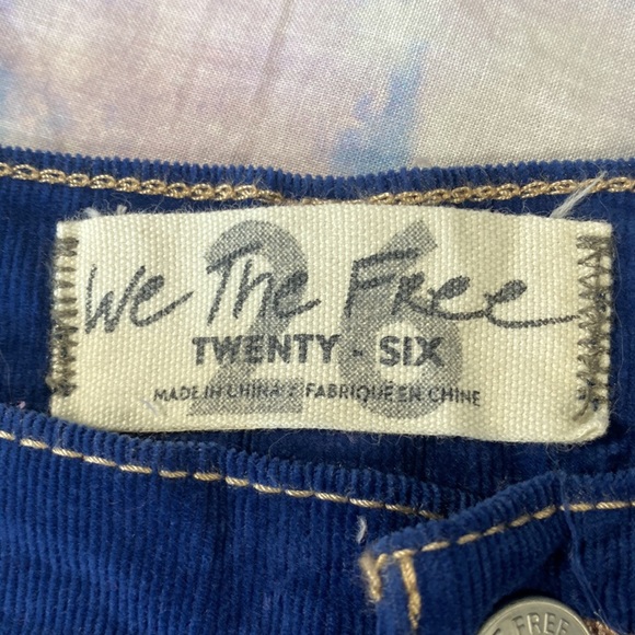 Free People • Supernova Cord Jeans in Young Lovers Corduroy Bell Bottoms - Picture 4 of 14